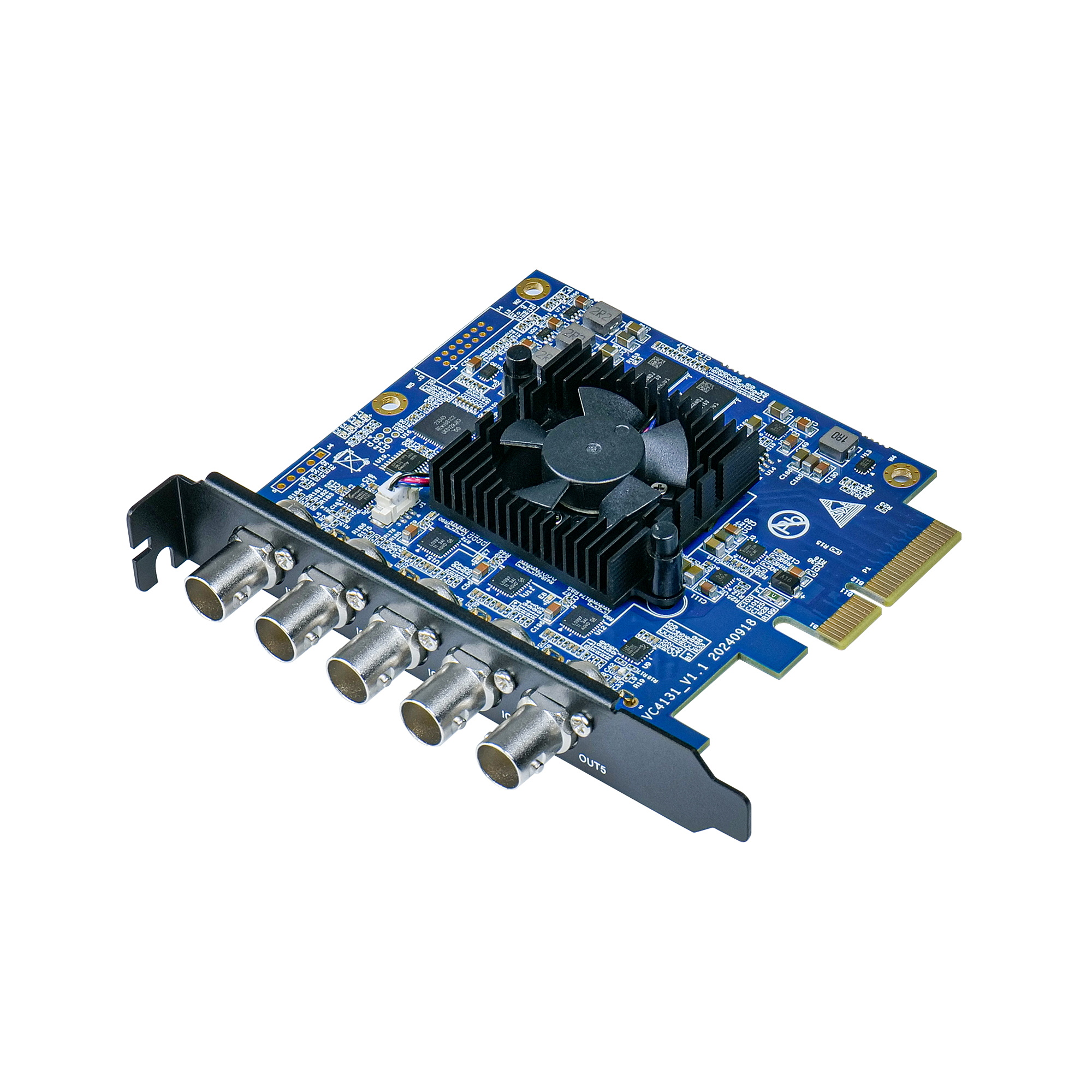 VP51​ -  כרטיס לכידת וניגון וידאו PCIe עם 5 ערוצי SDI מבית AVMATRIX 